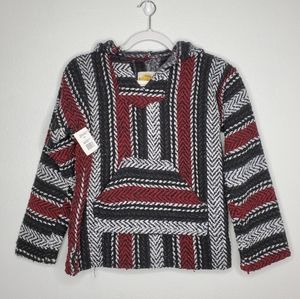 NWT Earth Ragz Baja Joe Pullover Hoodie Youth Lrg